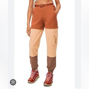 NWOT RARE Outdoor voices rectrek zip off pants in ZION